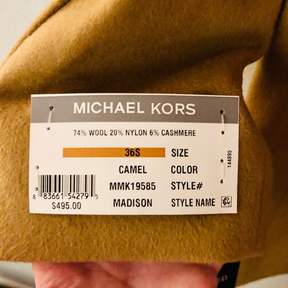 Michael Kors Madison Overcoat - Picture 6 of 8
